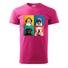 Psi štěňata koláž