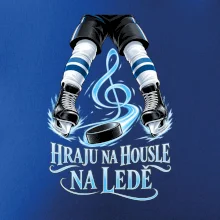 Hokejové housle na ledě
