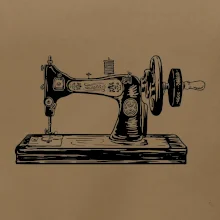 Šicí stroj - starý kreslený