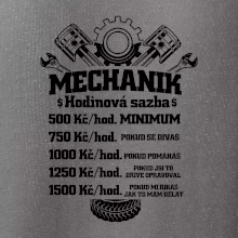 Mechanik - hodinová sazba