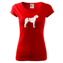 Vlkodav nápis v těle