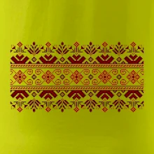 Ukrajinský vzor - červený