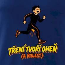 Běžecké tření tvoří oheň