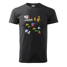 Tričko + 42 nažehlovacích zvířátek