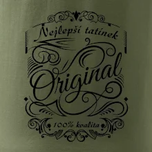 Vintage nejlepší tatínek 100% kvalita