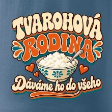 Tvarohová rodina dává tvaroh do všeho