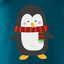 Tučňák se šálou