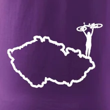 Cyklistka - Mapa ČR