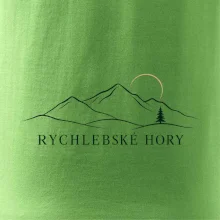 Rychlebské hory minimalistický motiv na výlet