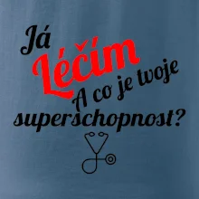 Já léčím - tvoje superschopnost? Šikmý nápis