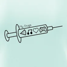 My Drugs - jídlo hudba