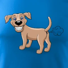 Prdící pes kreslený (Hana-creative)