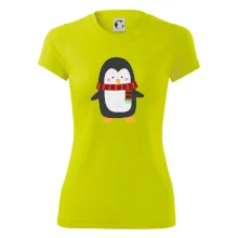 Tučňák se šálou