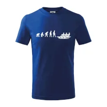 Evoluce veslování 3 lidi