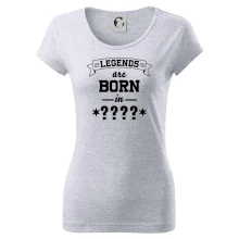 Legends are born in vlastní ročník