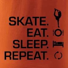 Eat sleep skate - lední bruslení