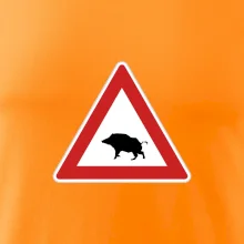 Dopravní značka - Pozor divočák