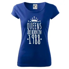 Queens are born in 1988