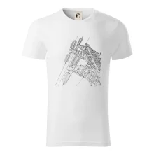 Nákres stožáru vysokého napětí