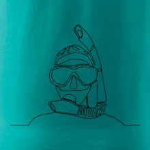 Potápěč jedním tahem