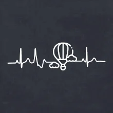 EKG létání balonem