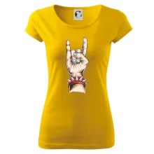 Rocková ruka s náramkem