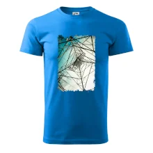 Barevné nebe - stožáry vysokého napětí