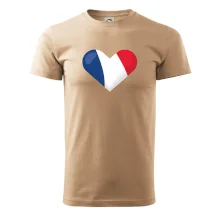 Francouzská vlajka srdce