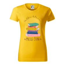 Holka, která miluje čtení