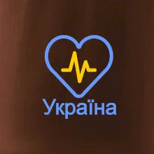 Moje srdce bije pro Ukrajinu - velké