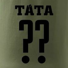 Táta - dres se jménem a číslem
