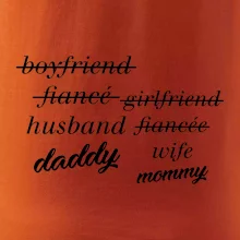 Partnerské triko nastávající rodiče