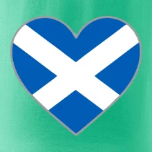 Skotské srdce na prso