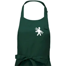 Kominík logo + nápis na zádech