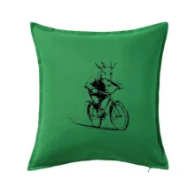 Drsný kozel na kole