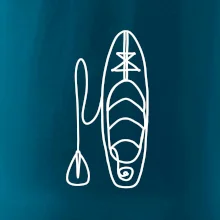 Paddleboard jedním tahem