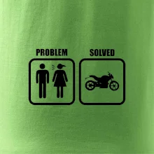 Problém silniční motorka