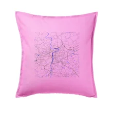 Praha - Mapa s vodními toky