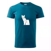 Origami kočka z boku