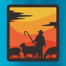 Pastevec ovcí - čtverec