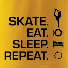 Eat sleep skate - lední bruslení