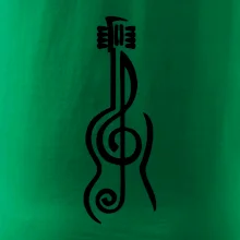 Houslový klíč kytara