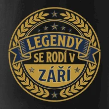 Legendy se rodí v září - Retro emblém