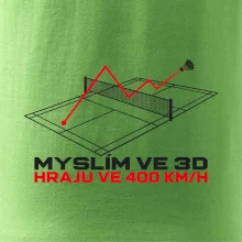 Badminton myslím ve 3d