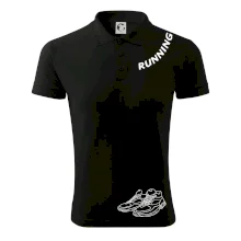 Running nápis šikmo