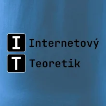 IT Nápis Internetový Teoretik