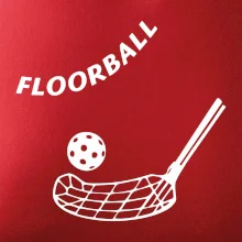 Floorball nápis šikmo
