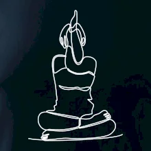 Jóga v sedu jedním tahem