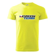 Czech team s vlajkou - Mistrovství světa v ledním hokeji 2025