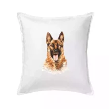 German shepherd - vodová barva